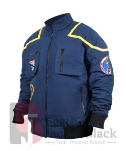 buy Scott Bakula Star Trek Enterprise Flight Blue Bomber Jacket