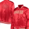 Shop Men and Women 49ers Satin Varsity Jacket