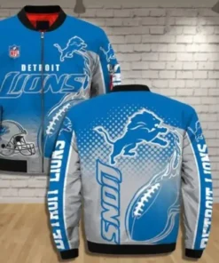 Shop Men and Women Detroit Lions Bomber Jacket