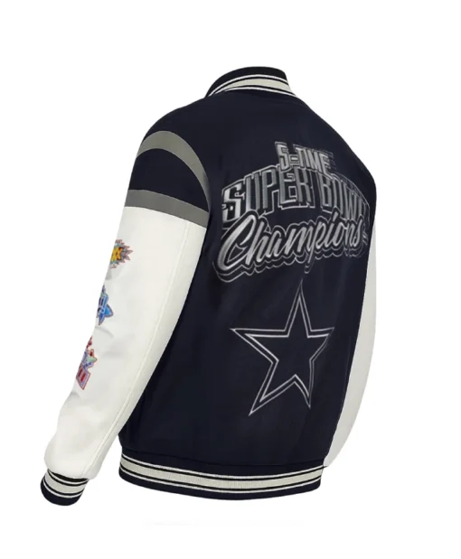 Buy NFL Beck Dallas Cowboys Varsity Full-Snap Jacket For Men and Women