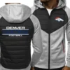 Shop NFL Benn Denver Broncos Grey Hooded Jacket For Men And Women