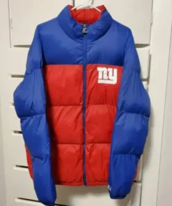 Shop NFL Chaim Beer New York Giants Puffer Jacket For Men And Women