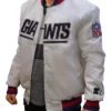 Shop NFL Elvie Lowe White New York Giants Jacket For Sale
