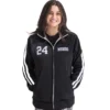 Shop Now NSHSS Black Fleece Track Jacket For Men And Women