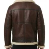 B3 Pilot Flight WWII Bomber Brown Jacket