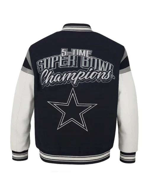 Shop NFL Beck Dallas Cowboys Varsity Full-Snap Jacket - Unisex