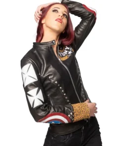 Shut Up And Drive Rihanna Leather Jacket