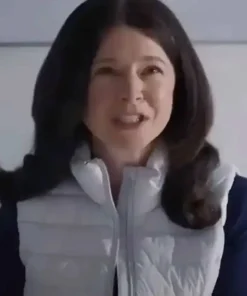 Sight 2023 Jennifer Juniper White Puffer Vest