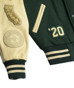 Singer G-Eazy Accolade Varsity Letterman Wool Jacket For Men and Women