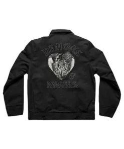 Singer G-Eazy Demons Angels Mechanic Shirt Style Black Cotton Jacket For Men and Women
