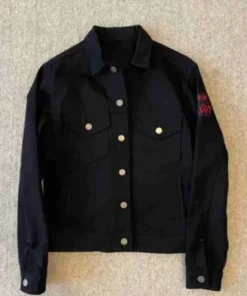 Singer G Eazy Rage Black Denim Jacket For Men and Women