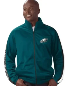 Skye Sauer Philadelphia Eagles Full-Zip Track Jacket