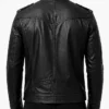 Slim Fit Mens Biker Black Jacket