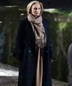 Slow Horses Diana Taverner Black Trench Coat