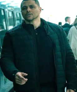 Slow Horses S04 Leroy Kincaide Black Puffer Jacket