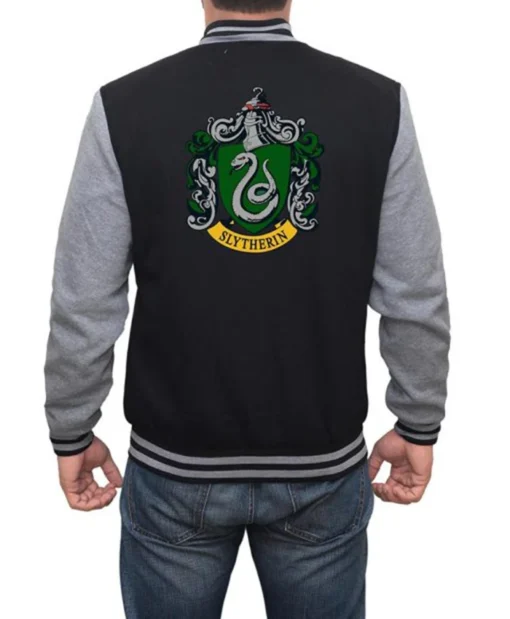 Slytherin Harry Potter Varsity Bomber Jacket