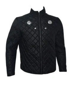 Smallville Cosmic Boy Black Quilted Jacket