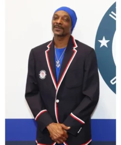 Snoop Dogg Team USA Opening Ceremony Black Blazer