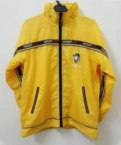 Snoop Dogg Vintage 90s 213 Yellow Nylon Jacket