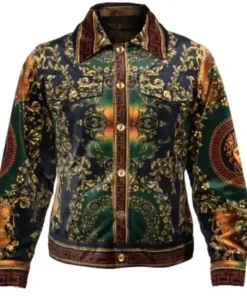 Snowfall Jerome Saint Printed Multicolor Jacket