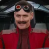 Sonic the Hedgehog Jim Carrey Red Cotton Jacket