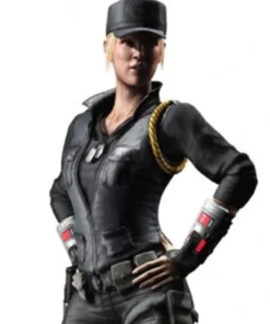 Sonya Blade Mortal Combat X Black Vest
