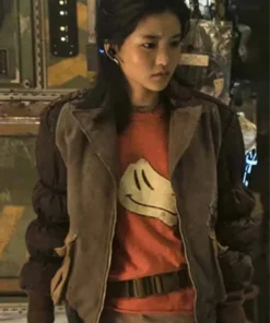 Space Sweepers Captain Jang Brown Jacket