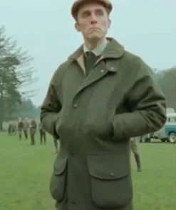 Spencer Charles Green Wool Jacket