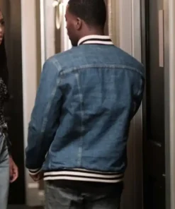 Spencer James TV Series All American Daniel Ezra Denim Blue Jacket