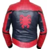 Spider Man Homecoming Red Leather Jacket back