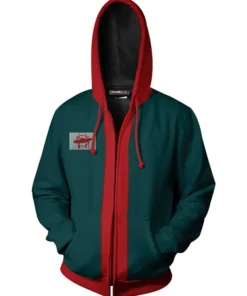 Spider Man Into the Spider-Verse Miles Morales Green Cotton Jacket