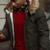Spider-Man Miles Morales Fur Collar Parka Jacket