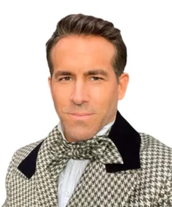 Spirited Ryan Reynolds Wool Blazer