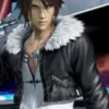 Squall Leonhart Black Leather Jacket