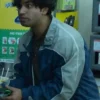 Squid Game Anupam Tripathi Blue and Grey Jacket