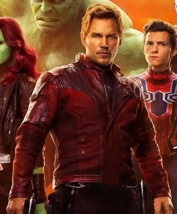 Star Lord Avengers Infinity War Leather Jacket LJB