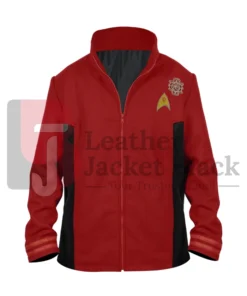 Shop This Pelia Carol Kane Star Trek Strange New Worlds Wool Red Jacket For Sale