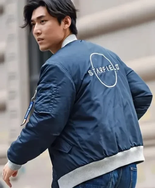 Starfield Bomber Jacket back look