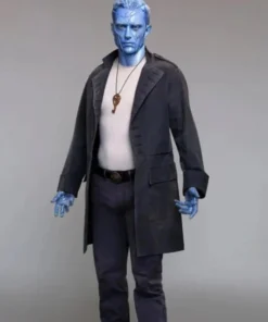 Stargirl Icicle Black Cotton Coat