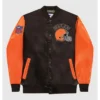 Starter Cleveland Browns Jacket Orange
