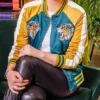 Steph McGovern Tiger Vintage Bomber Jacket