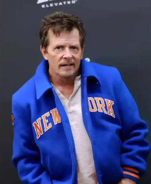 Still A Michael J. Fox New York Varsity Jacket