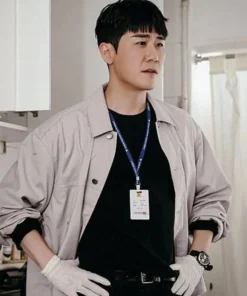 Strong Girl Nam-Soon Young Tak Off-White Jacket