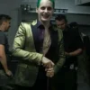 Suicide Squad Joker Golden Tuxedo Jacket