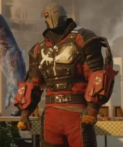 Suicide Squad Kill Justice League Deadshot Leather Costume Jacket