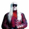 Suicide Squad Michael Rooker Red Leather Costume Jacket