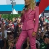 Super Bowl Charissa Thompson Pink Suit