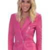Super Bowl Charissa Thompson Pink Suit3