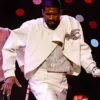 Super Bowl Lviii Usher White Cotton Jacket