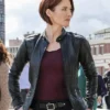 Supergirl Alex Danvers Biker Leather Jacket